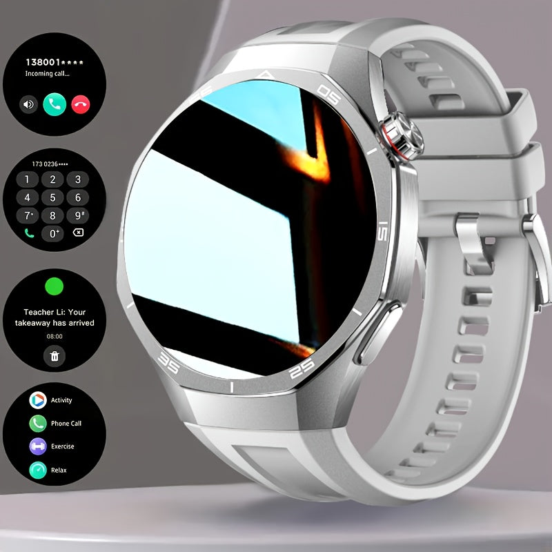 Smart Watch Hexagonal-Bezel 1.83-Inch Display with Wireless Calling, Custom Faces and Four Styles