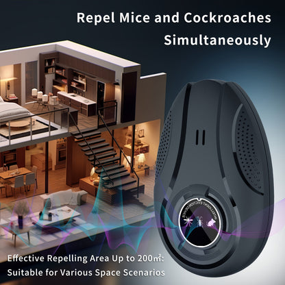 Electronic Pest Repeller – Soundwave Variable Frequency Insect Repellent for Home, Shop & Warehouse, Repels Mosquitoes, Rodents & Cockroaches, Multi-Pack