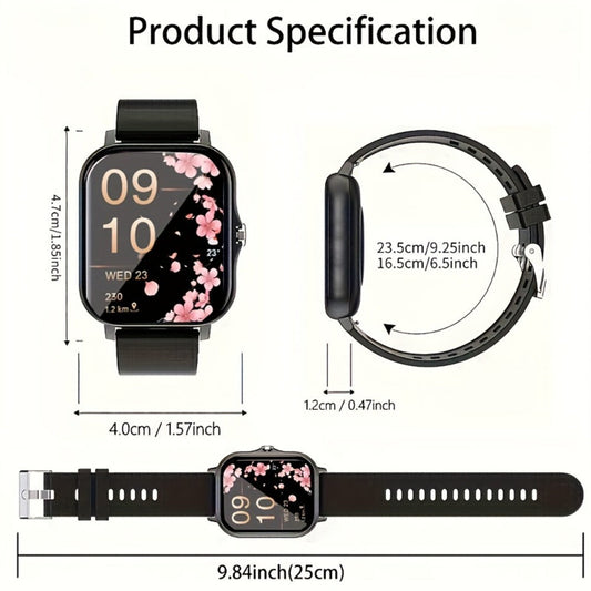 Smartwatch – with Navigation & Dual Strap 1.83" TFT Full Touch Screen, Wireless Calling, Remote Camera, Music Player, Message Alerts –…