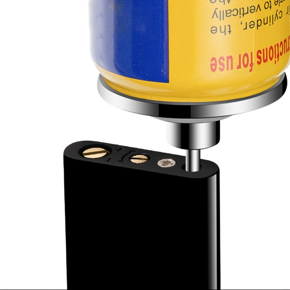 Ultra-Slim Wheel-Ignition Butane Lighter with Adjustable Open Flame in Black or Colorful Ice Finish