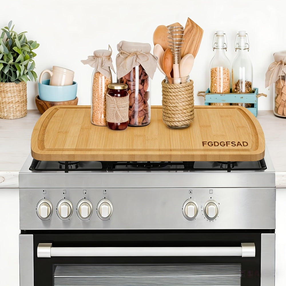 Cutting Board Bamboo-Look Juice-Groove Board with Five Size and Build Options for Prep or Serving