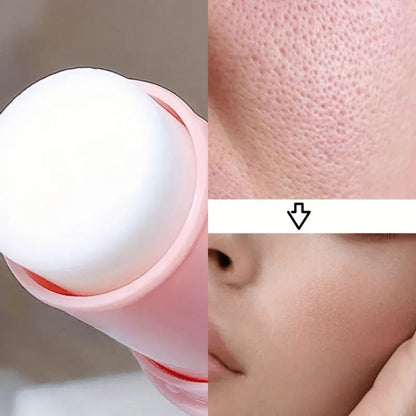 Two-Piece Matte Foundation Stick Set with Full-Coverage Formula for Oily or Combination Skin