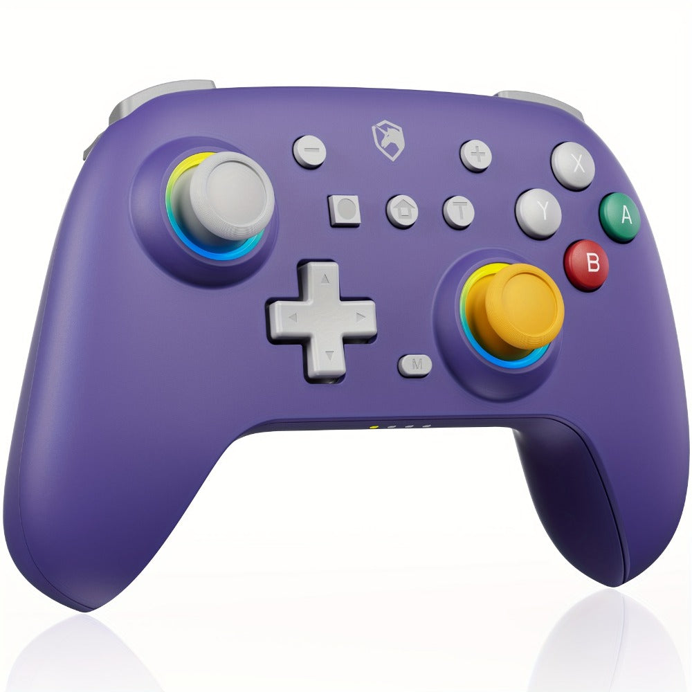 Hall Effect Wireless Controller for Nintendo Switch OLED Switch Lite - No Drift Joystick Turbo 6-Axis Gyro Programmable Works with PC Phone