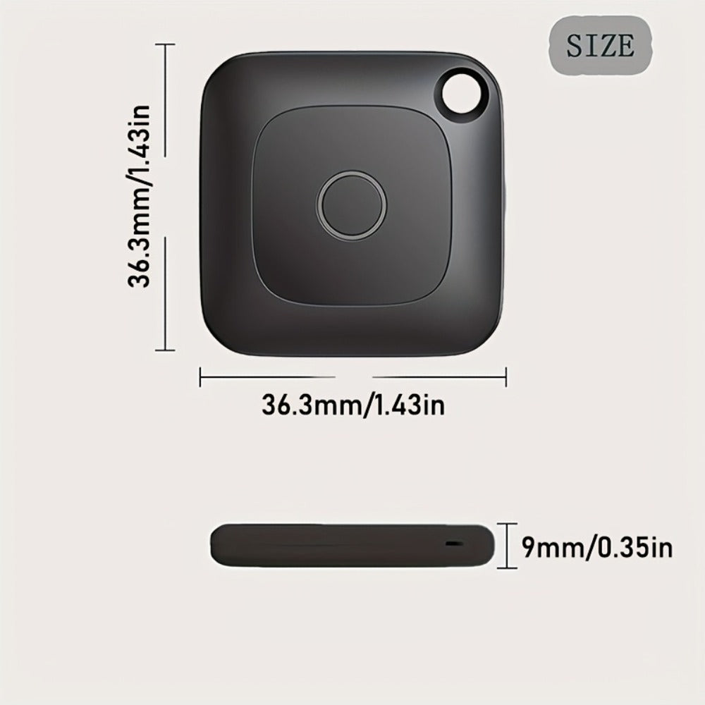 GPS Tracker Portable Real-Time Location Tracking Device – Global Coverage for Car Keys Wallet Pets Android & iOS Compatible (1-Pack / 2-Pack / 4-Pack)