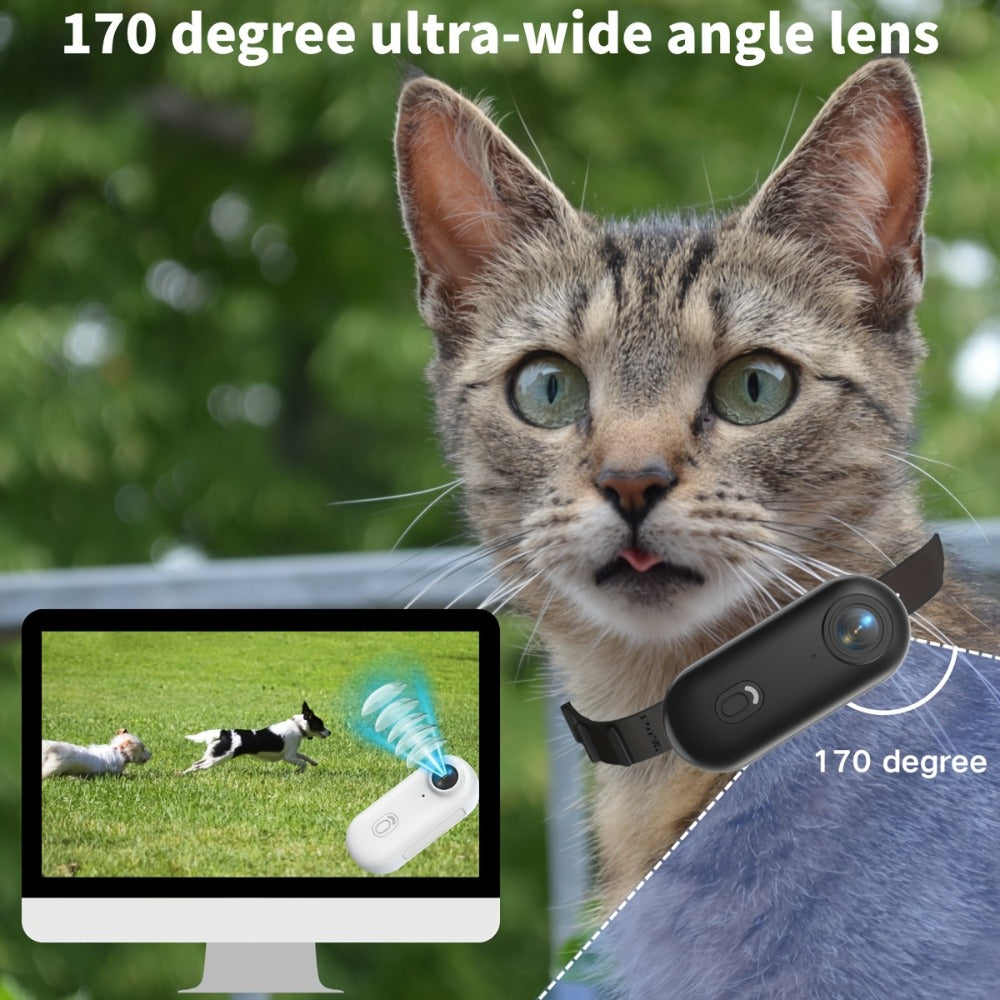 Mini Action Camera Thumb Size Wide Angle Lens 800mAh Battery with Memory Card Wearable Pocket Camera for Sports FPV Pet Monitoring Video Recording Portable Ultra-Clear