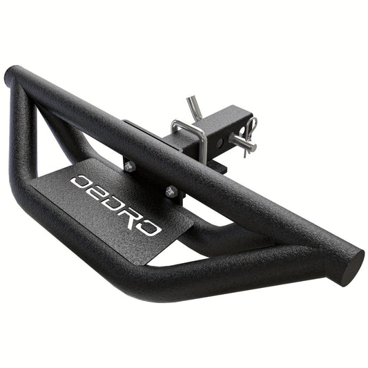 Hitch Step Bar for 2-Inch Trailer Hitch Receiver – Non-Slip Rust-Resistant Rear Bumper Guard, No-Drill Plug-In Install, Universal Fit for Trucks SUVs
