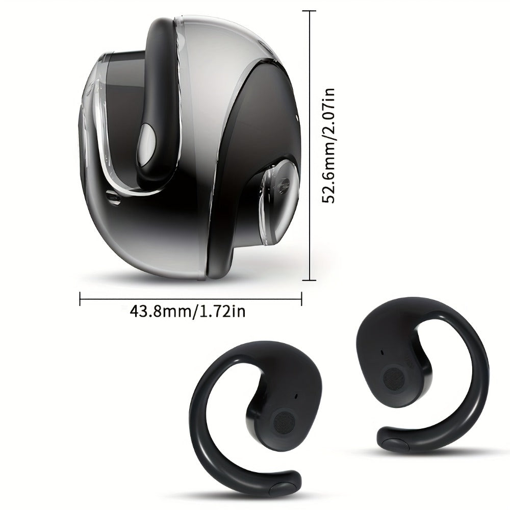 144-Language AI Real-Time Translation Earbuds, Two-Way Interpreter Earphones USB & Battery Rechargeable with Carrying Pouch, for Travel Business Shopping Learning Language Study