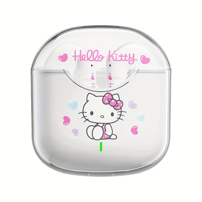 Kuromi My Melody Pompompurin Wireless Earbuds Authorized – 5 Cute Sanrio Character Styles Bluetooth Headphones for Daily Exercise Calls Learning – Holiday Birthday Gift for Girls Teens Women