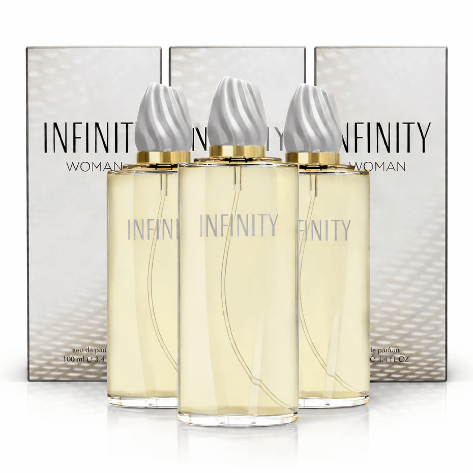 Women's Perfume Infinity Woman Eau de Parfum with Freesia, Violet, Musk and Sandalwood Options