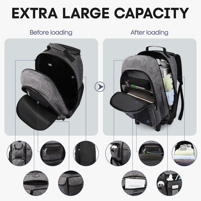 Backpack for Women – 20 Inch, 2 In, Convertible, Waterproof – detail view 22