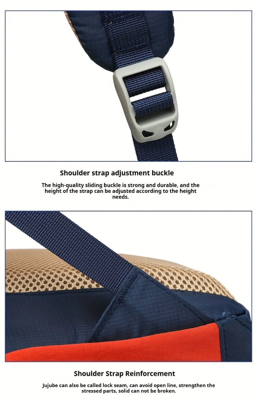 Backpack for Women – 20L, Lightweight, for Travel – detail view 25