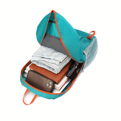 Backpack for Women – 25L, Nylon, Foldable, Lightweight – detail view 10