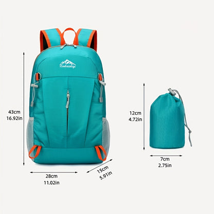 Backpack for Women – 25L, Nylon, Foldable, Lightweight – detail view 3
