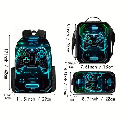 Backpack for Women – 3 Pcs, for School – detail view 4