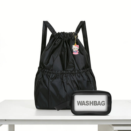 Backpack for Women – 3-Piece, Foldable, Large Capacity, for Travel – front view