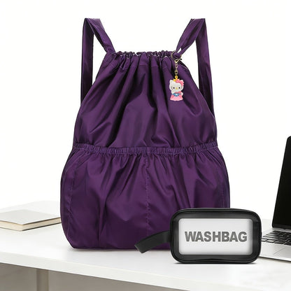 Backpack for Women – 3-Piece, Foldable, Large Capacity, for Travel – detail view 4