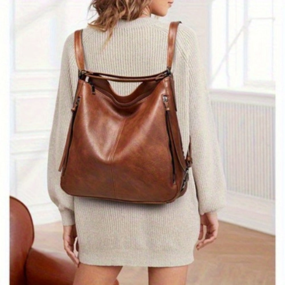 Backpack for Women – 3-Piece, Large Capacity, Convertible, for Travel & Work – detail view 21