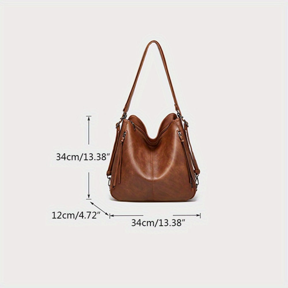 Backpack for Women – 3-Piece, Large Capacity, Convertible, for Travel & Work – detail view 5