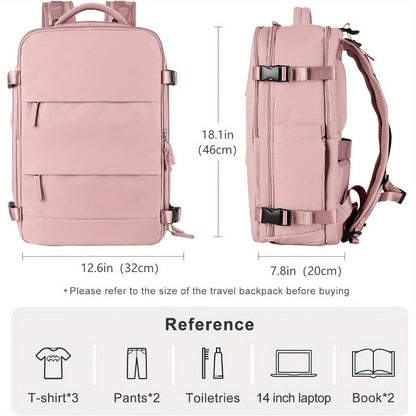Backpack for Women – 30L, Polyester, Large Capacity, for Travel & Work – detail view 4
