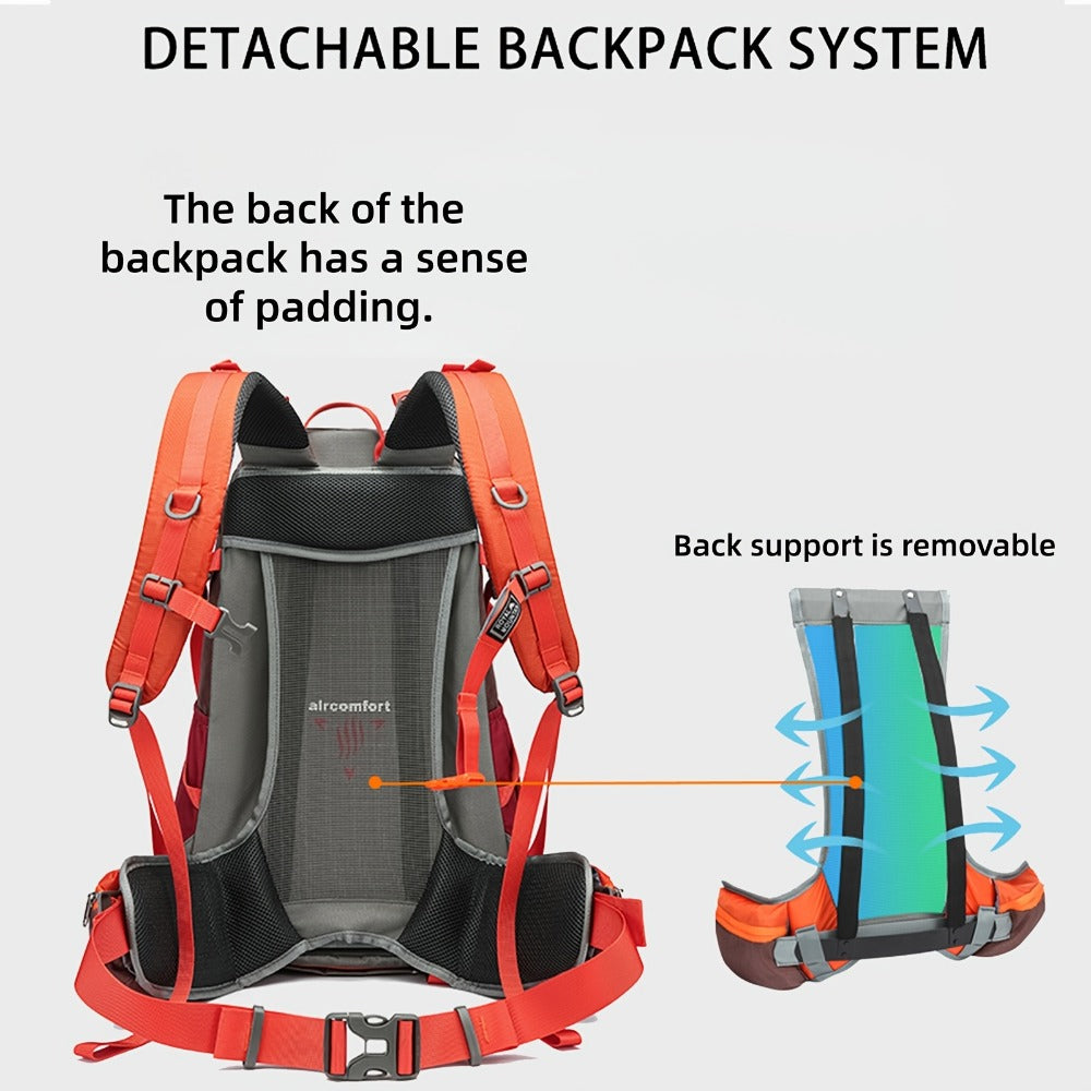 Backpack for Women – 35L, Lightweight, Large Capacity, for Travel – detail view 17