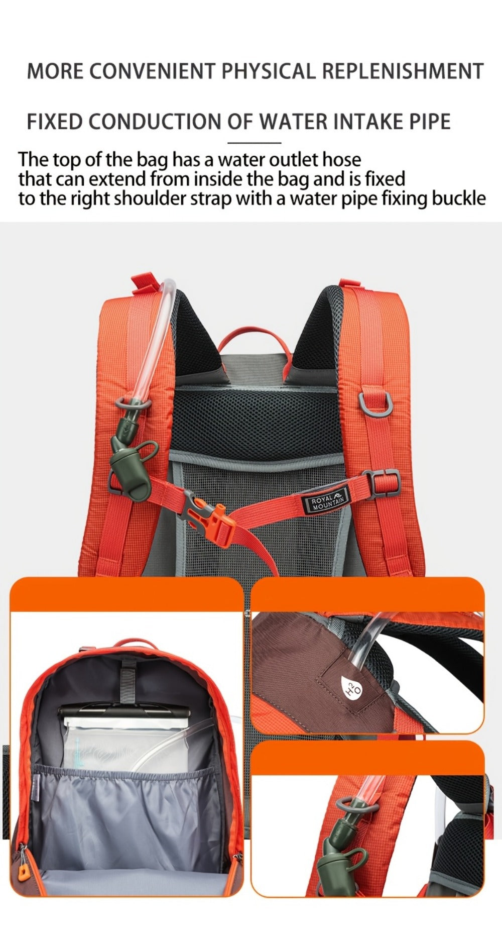 Backpack for Women – 35L, Lightweight, Large Capacity, for Travel – detail view 21