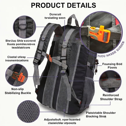 Backpack for Women – 4 Colors, 40L, Lightweight, for Travel – detail view 13