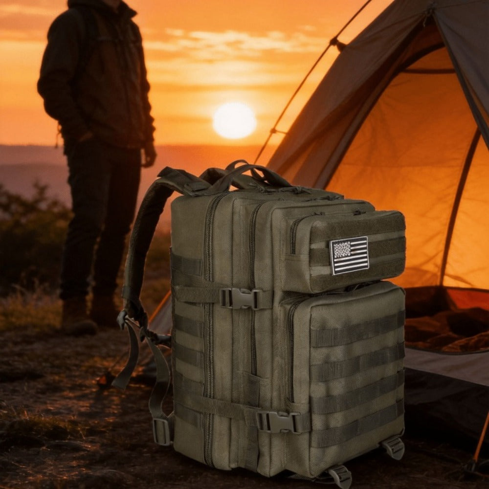 Backpack for Women – 44L, Lightweight, for Travel – front view