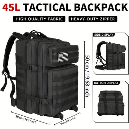 Backpack for Women – 45L, Large Capacity, for Travel – detail view 7