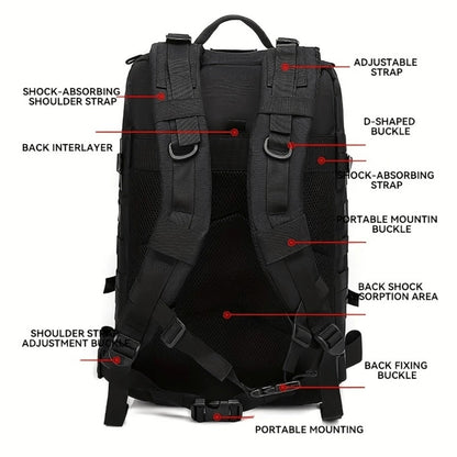 Backpack for Women – 45L, Large Capacity, for Travel – detail view 9