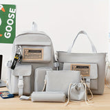 Gray Five Piece Set