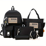 Black five-piece set (without pendant)