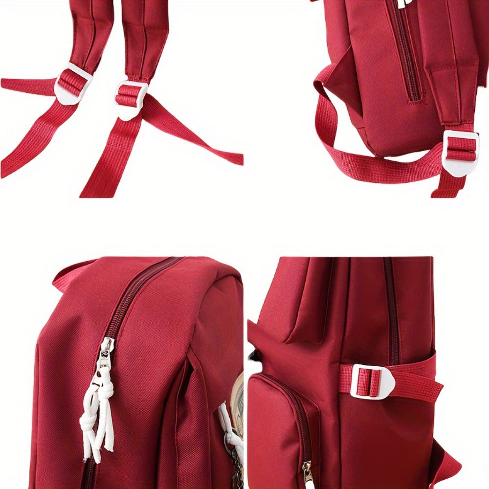 Backpack for Women – 5-Piece, Large Capacity, Lightweight, for Travel & Work – detail view 17