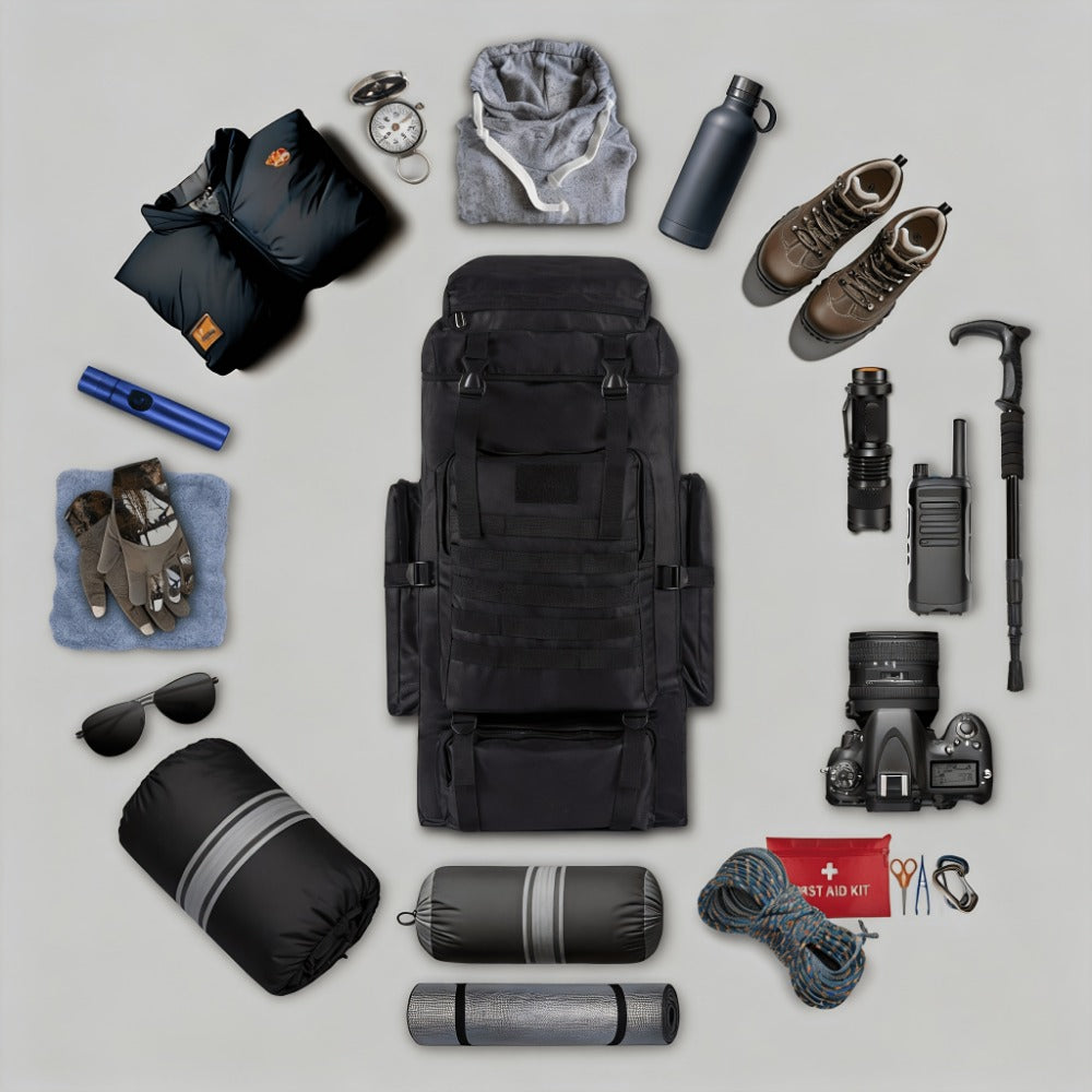 Backpack for Women – 70L, for Travel & School – detail view 15