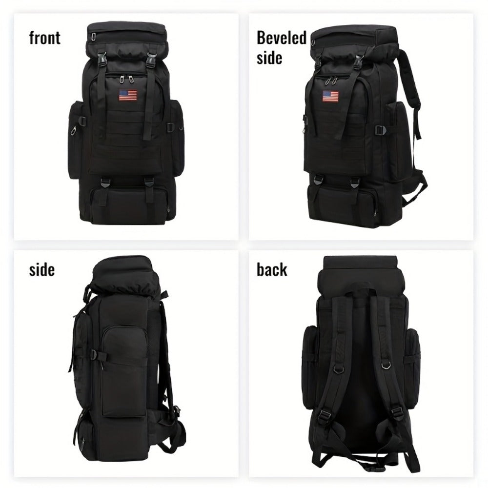 Backpack for Women – 80L, Adjustable Strap, for Travel – detail view 14