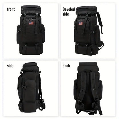 Backpack for Women – 80L, Adjustable Strap, for Travel – detail view 14