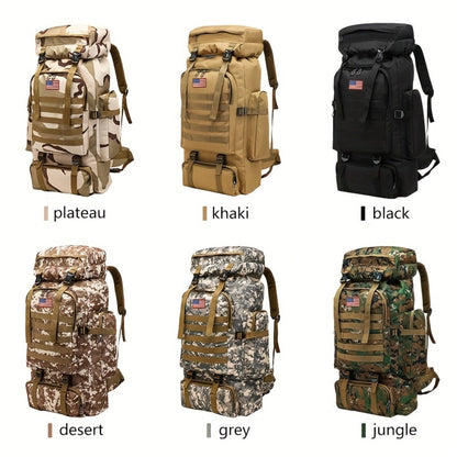 Backpack for Women – 80L, Adjustable Strap, for Travel – detail view 19