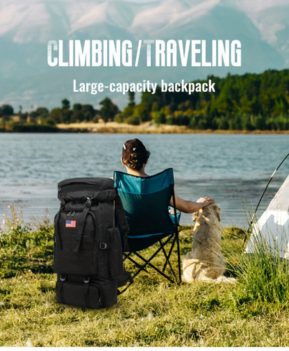Backpack for Women – 80L, Adjustable Strap, for Travel – detail view 22