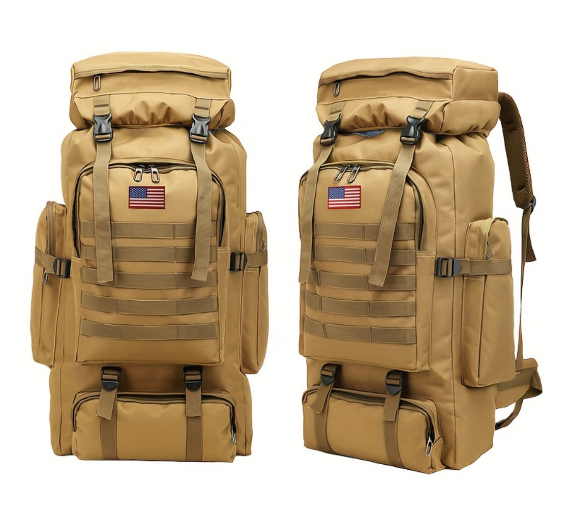 Backpack for Women – 80L, Adjustable Strap, for Travel – detail view 34