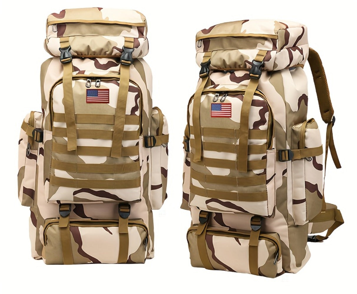 Backpack for Women – 80L, Adjustable Strap, for Travel – detail view 35