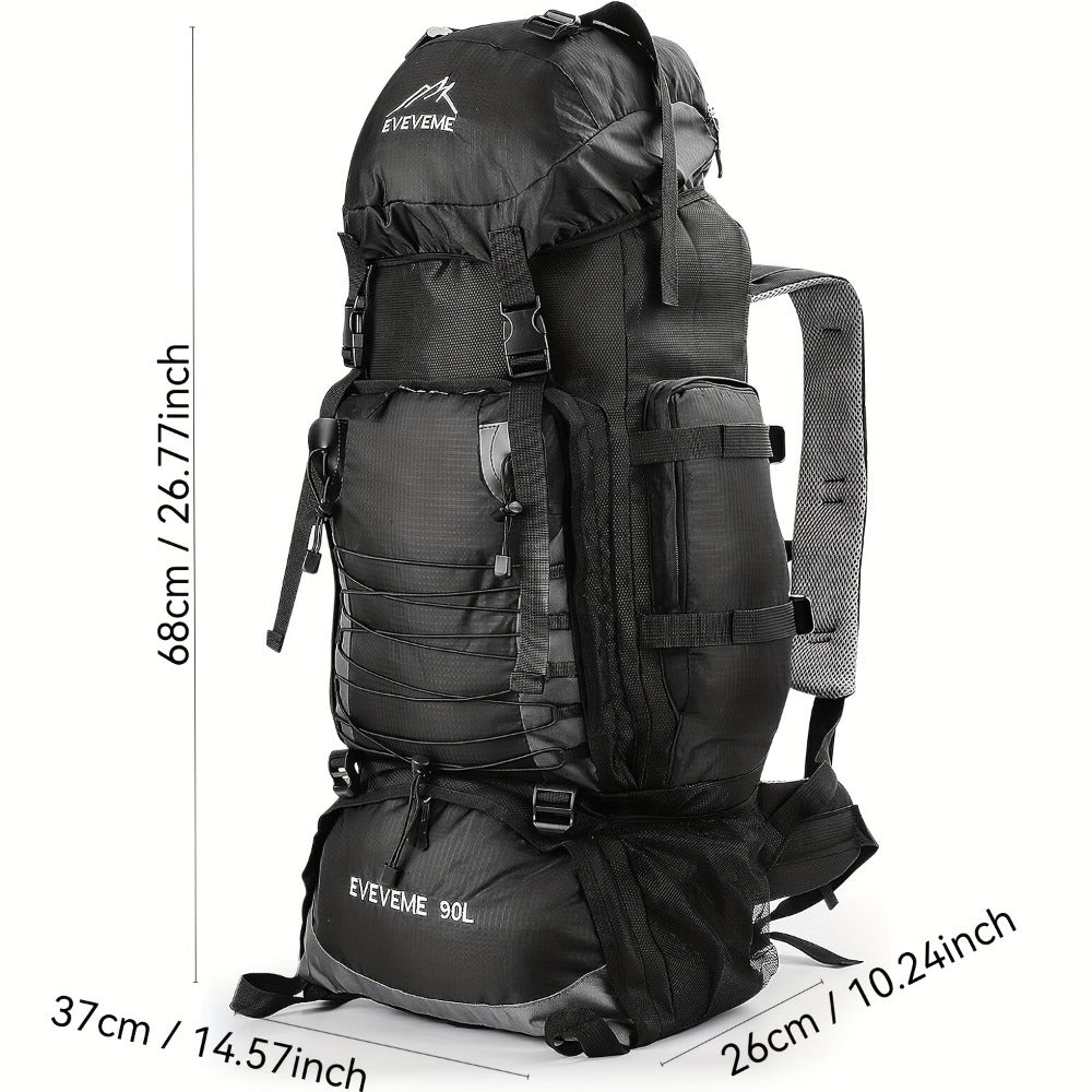 Backpack for Women – 90L, Large Capacity, for Travel – detail view 5