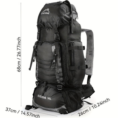Backpack for Women – 90L, Large Capacity, for Travel – detail view 5