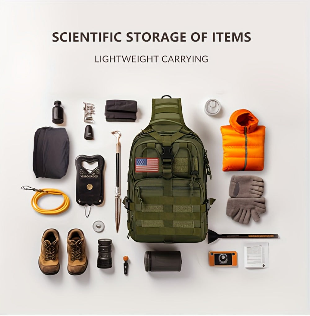 Backpack for Women – Adjustable Strap, Tactical Sling Gallon Single Hiking – detail view 26