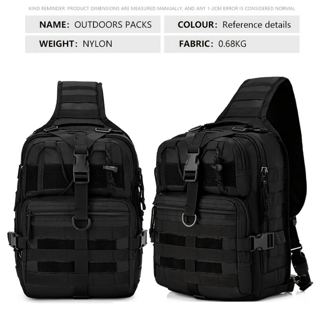 Backpack for Women – Adjustable Strap, Tactical Sling Gallon Single Hiking – detail view 30