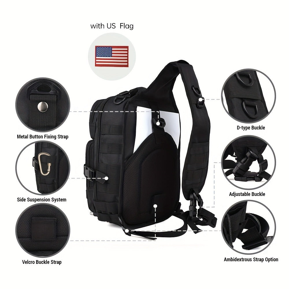 Backpack for Women – Adjustable Strap, Tactical Sling Gallon Single Hiking – detail view 32