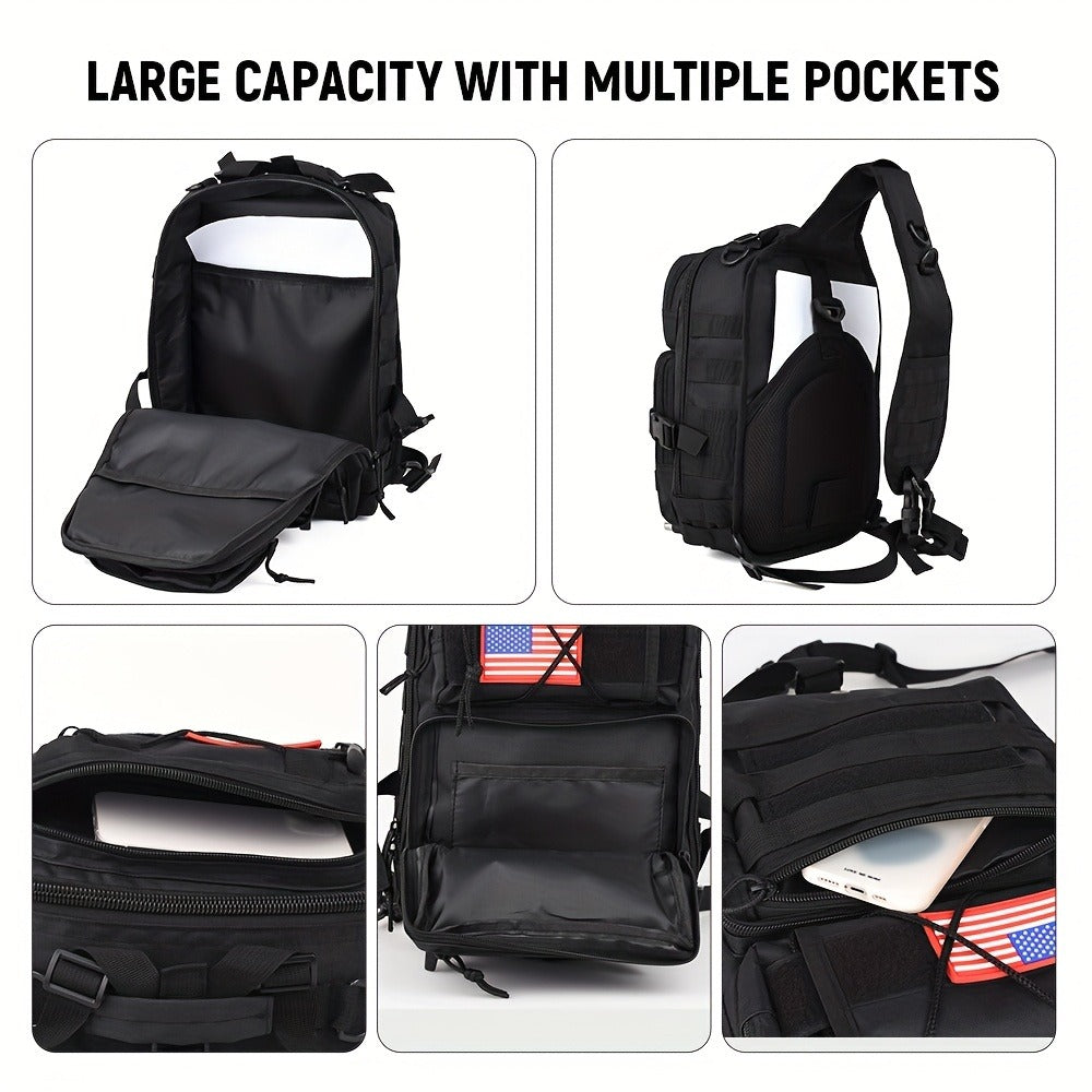 Backpack for Women – Adjustable Strap, Tactical Sling Gallon Single Hiking – detail view 33