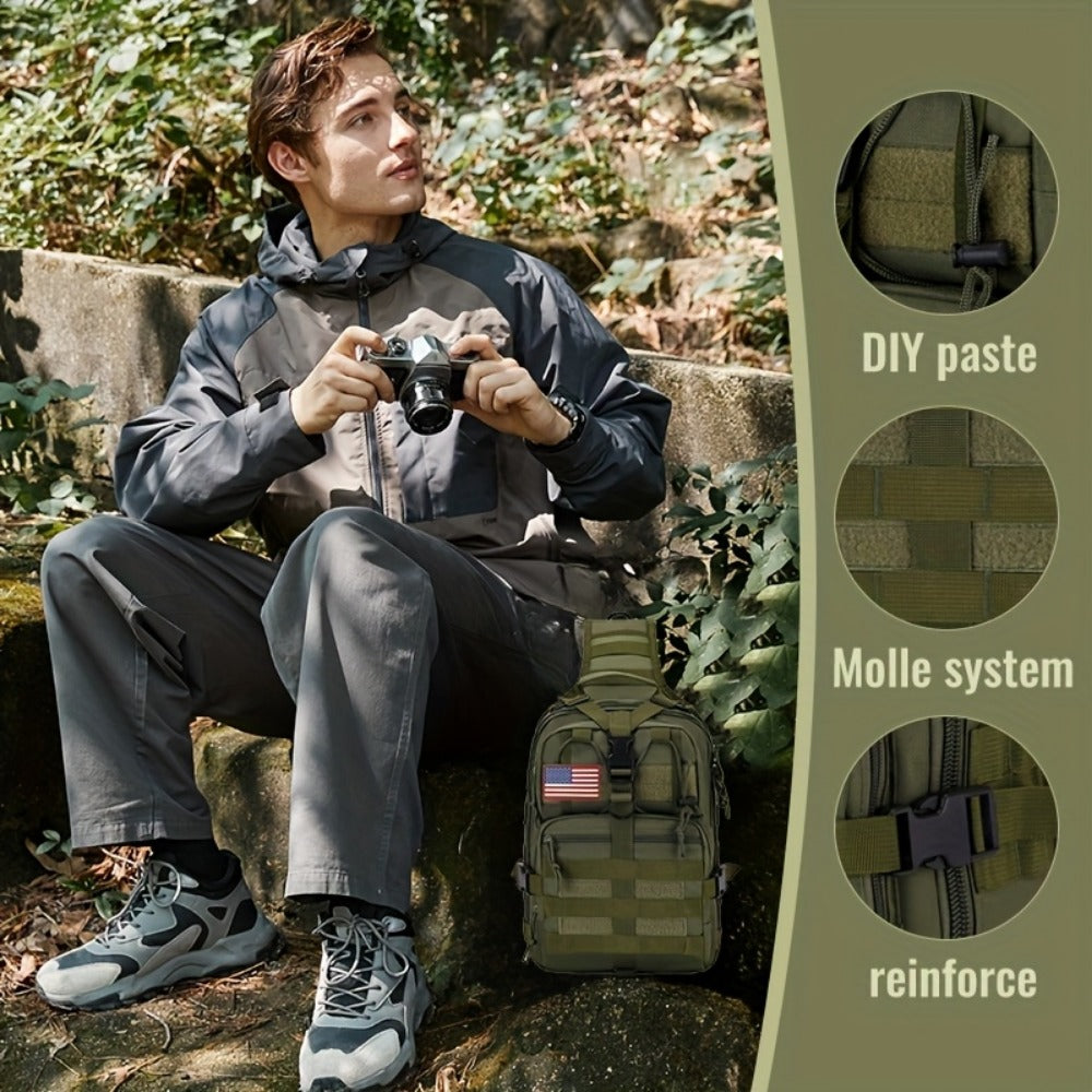 Backpack for Women – Adjustable Strap, Tactical Sling Gallon Single Hiking – detail view 34