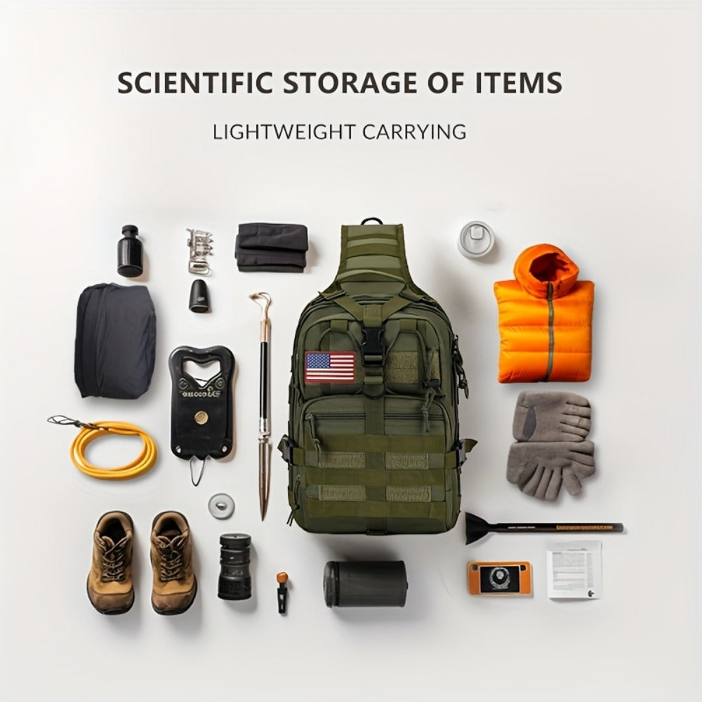 Backpack for Women – Adjustable Strap, Tactical Sling Gallon Single Hiking – detail view 12