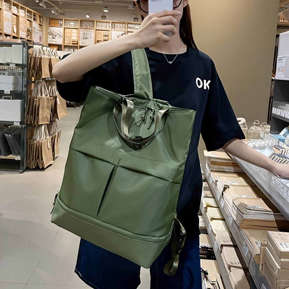 Backpack for Women – Canvas, Polyester, Large Capacity, for Travel & Work – detail view 9
