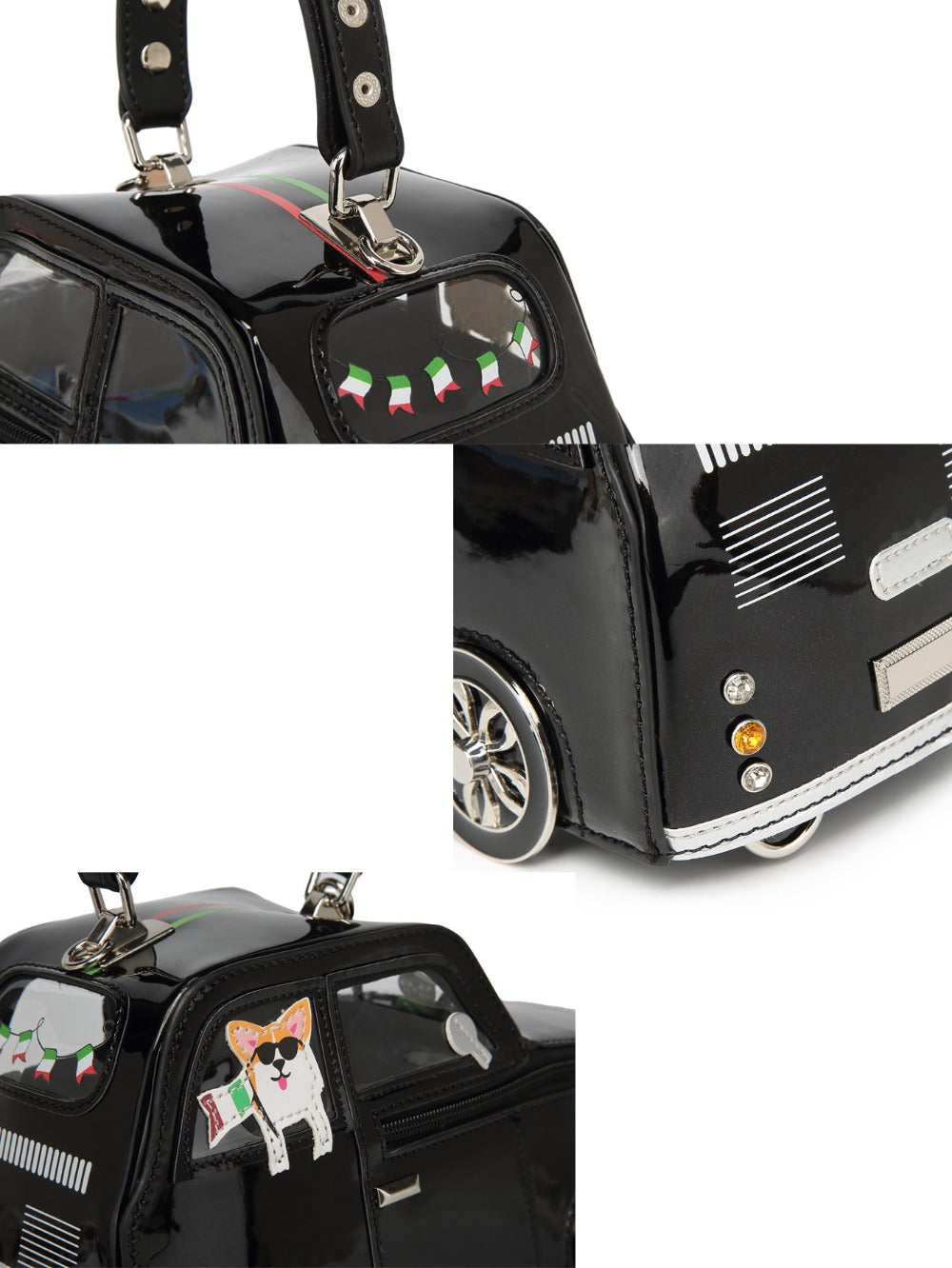 Backpack for Women – Convertible, Off Road Vehicle Shaped Novelty – detail view 16