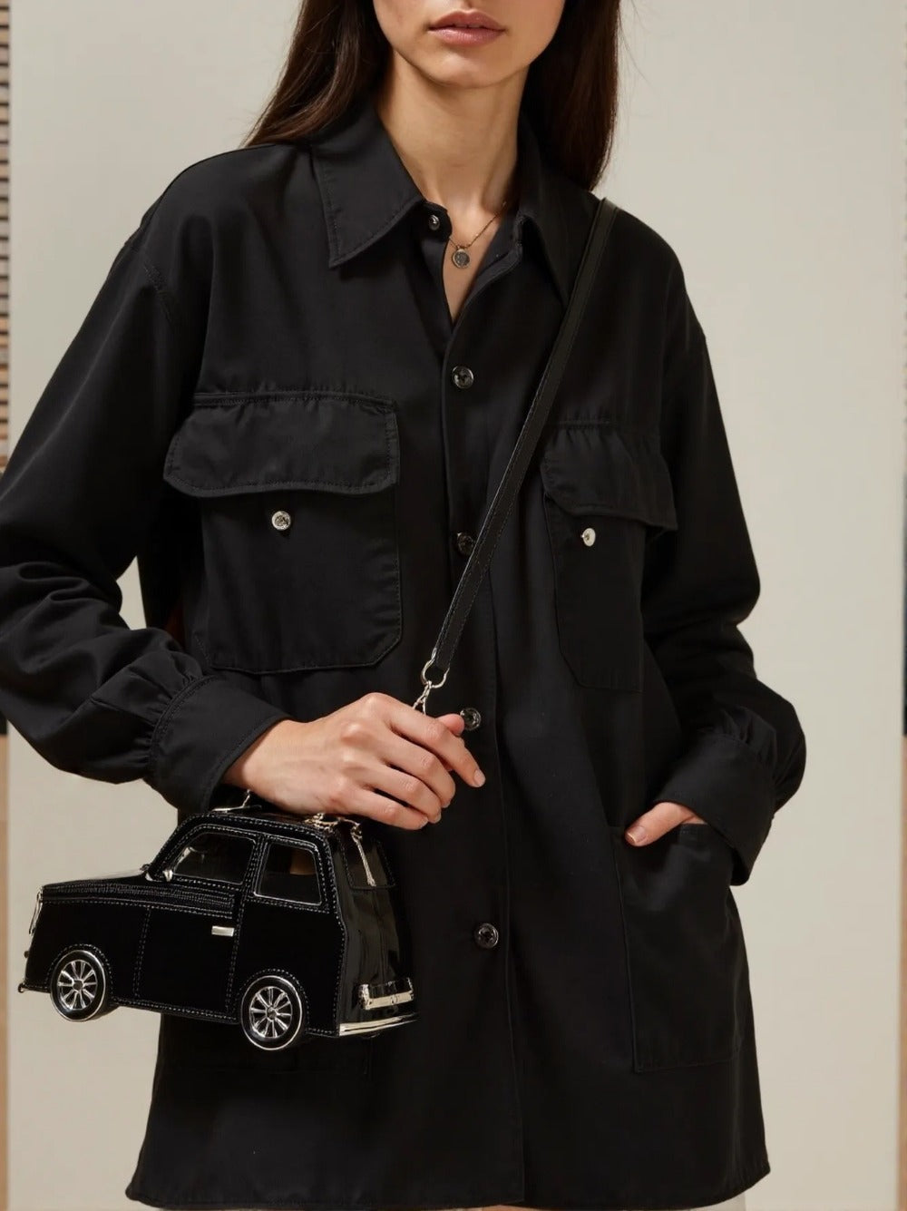 Backpack for Women – Convertible, Off Road Vehicle Shaped Novelty – detail view 24